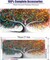 5D Tree Diamond Painting, Diamond Painting Tree Kits for Adults,Colorful Tree DIY Full Drill Crystal Rhinestone Arts and Crafts, Gem Art Paints with Diamond Home Wall Decor